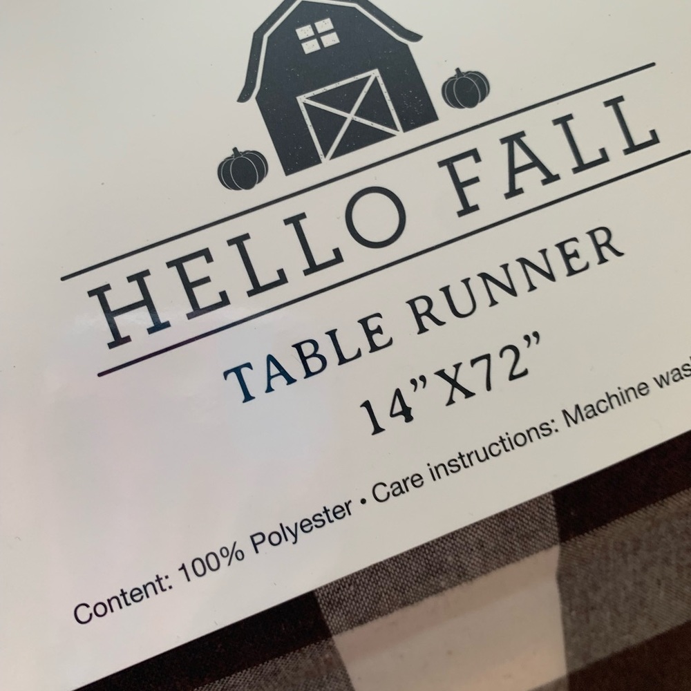 Fall table runner - Picture 2 of 3